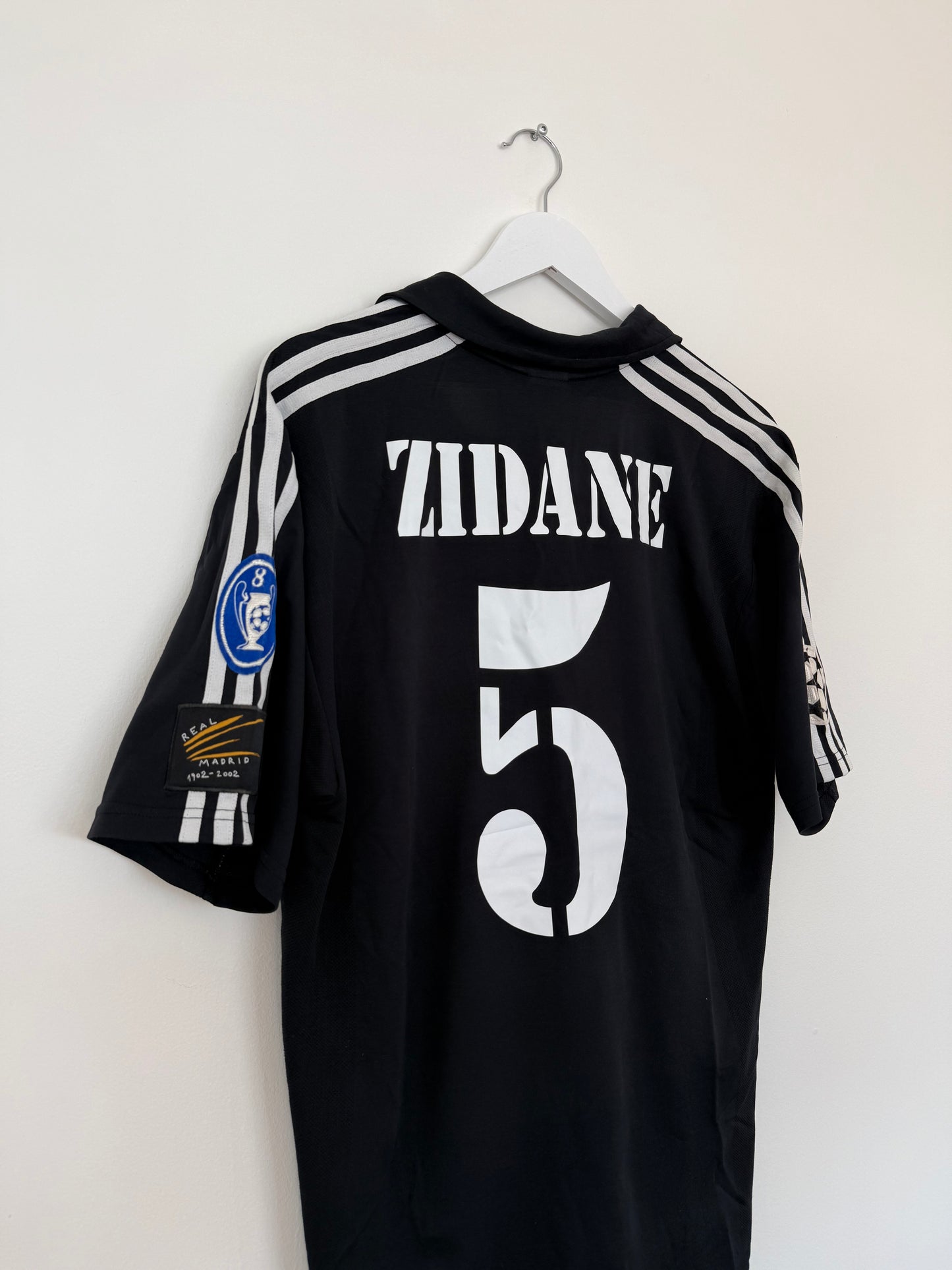 2001/02 Real Madrid UCL Away #5 Zidane (M)