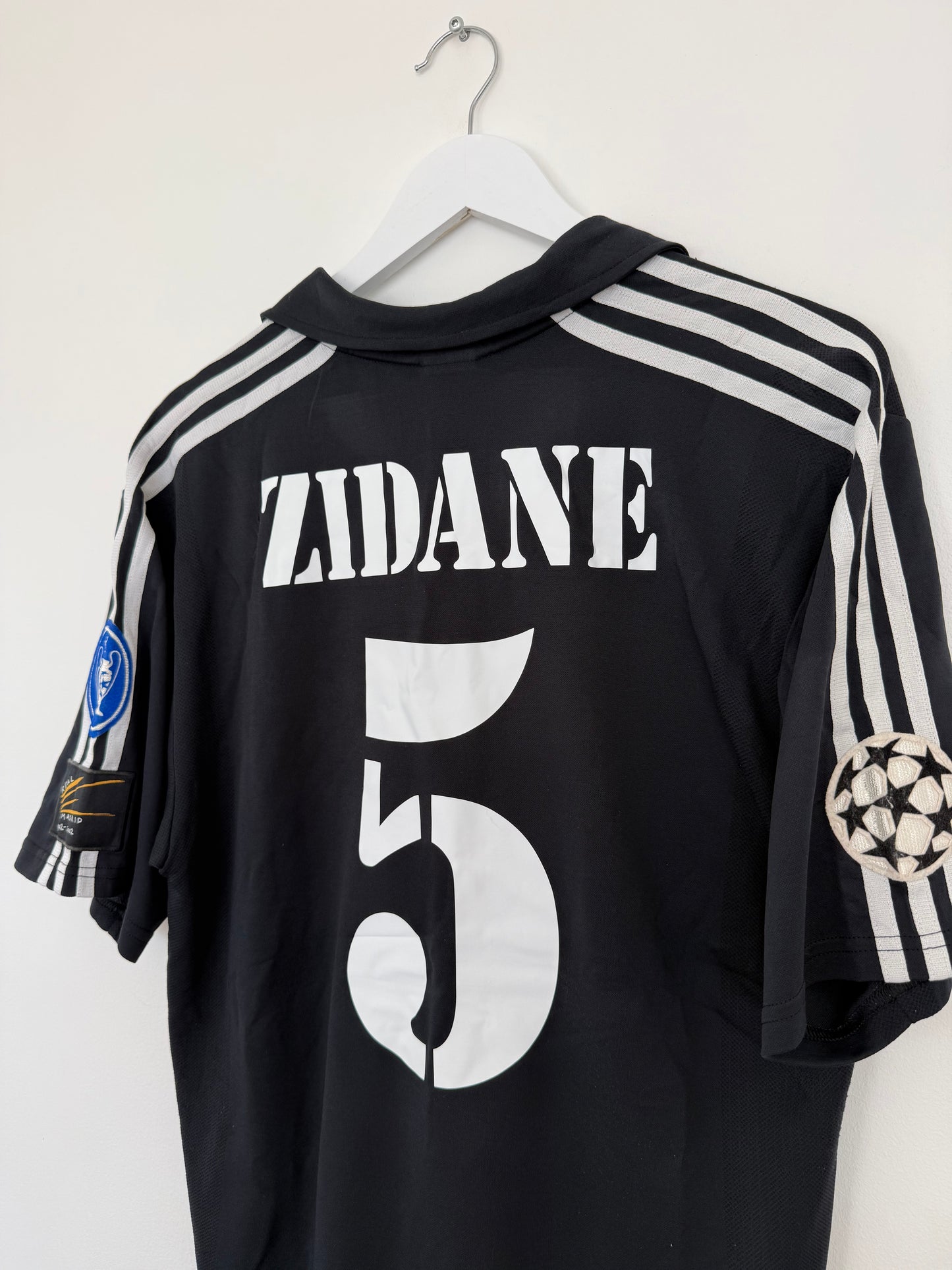 2001/02 Real Madrid UCL Away #5 Zidane (M)