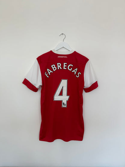 2010/11 Arsenal Home #4 Fabregas (M)
