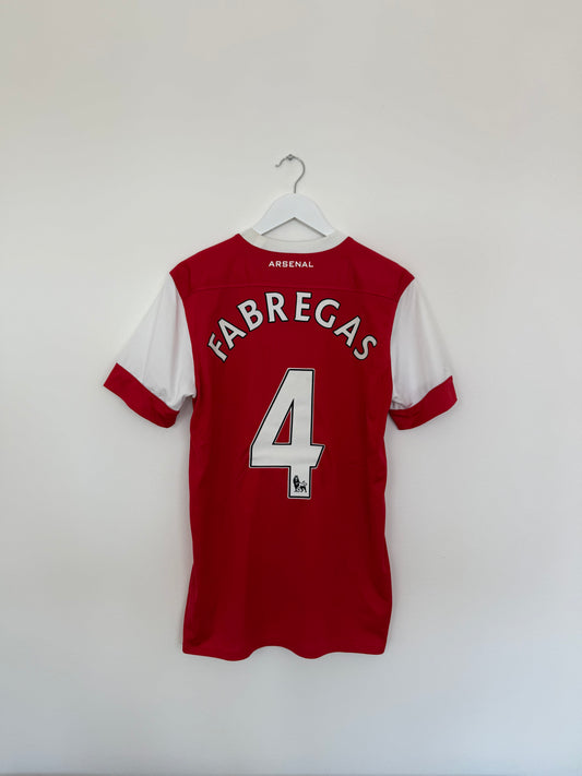 2010/11 Arsenal Home #4 Fabregas (M)