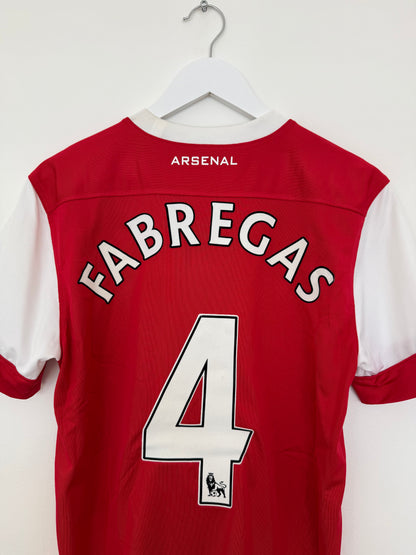 2010/11 Arsenal Home #4 Fabregas (M)