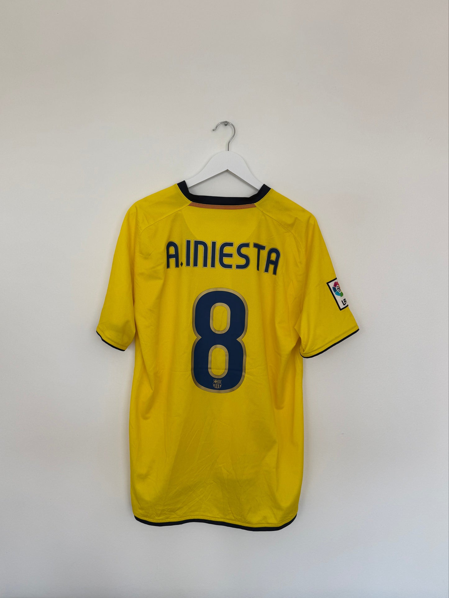 2008/09 Barcelona Away #8 Iniesta (L)