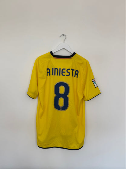 2008/09 Barcelona Away #8 Iniesta (L)