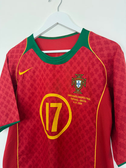 2004 Portugal Home #17 Ronaldo (M)