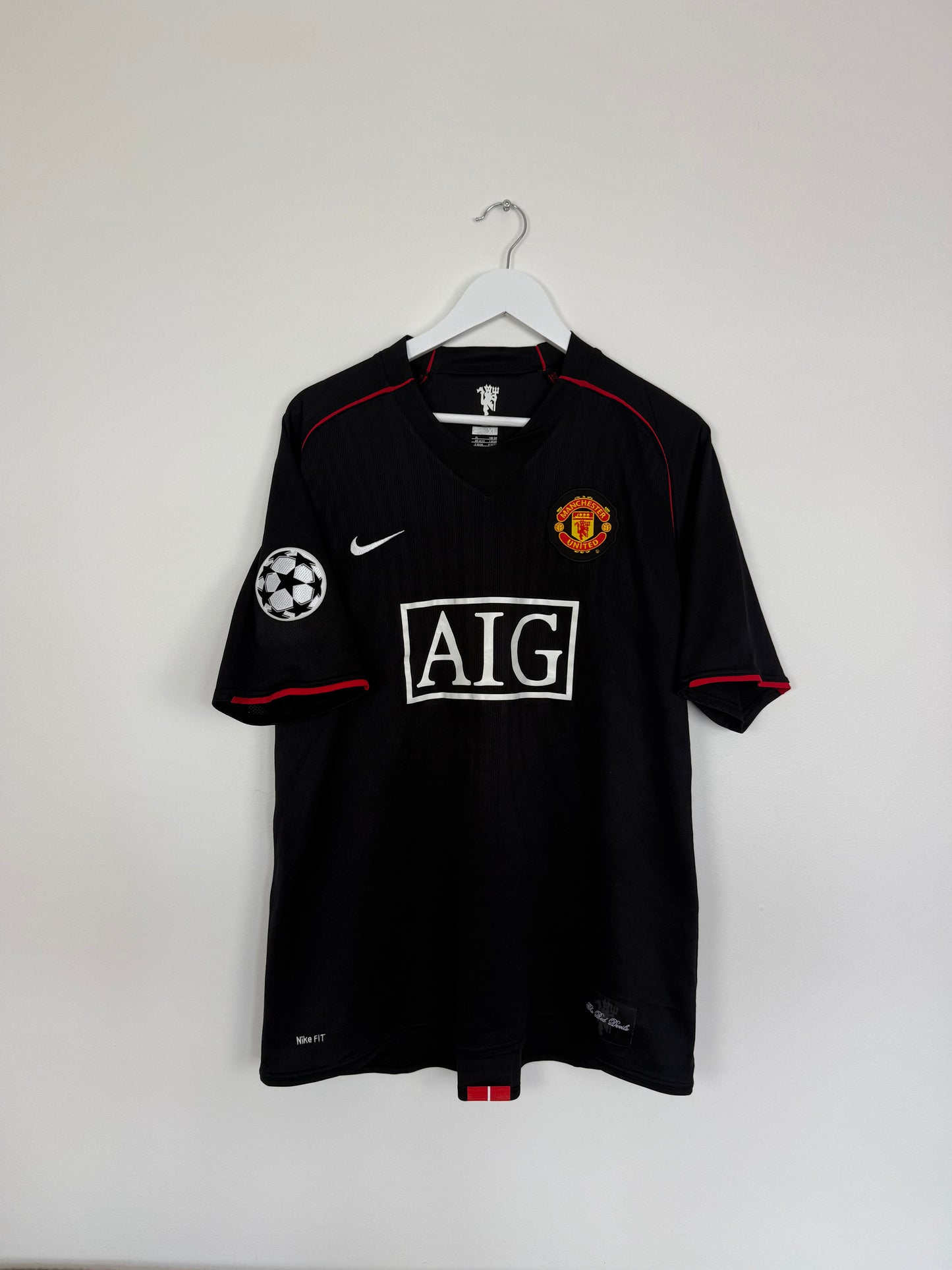 2007/08 Manchester United Away #7 Ronaldo UCL (XL)