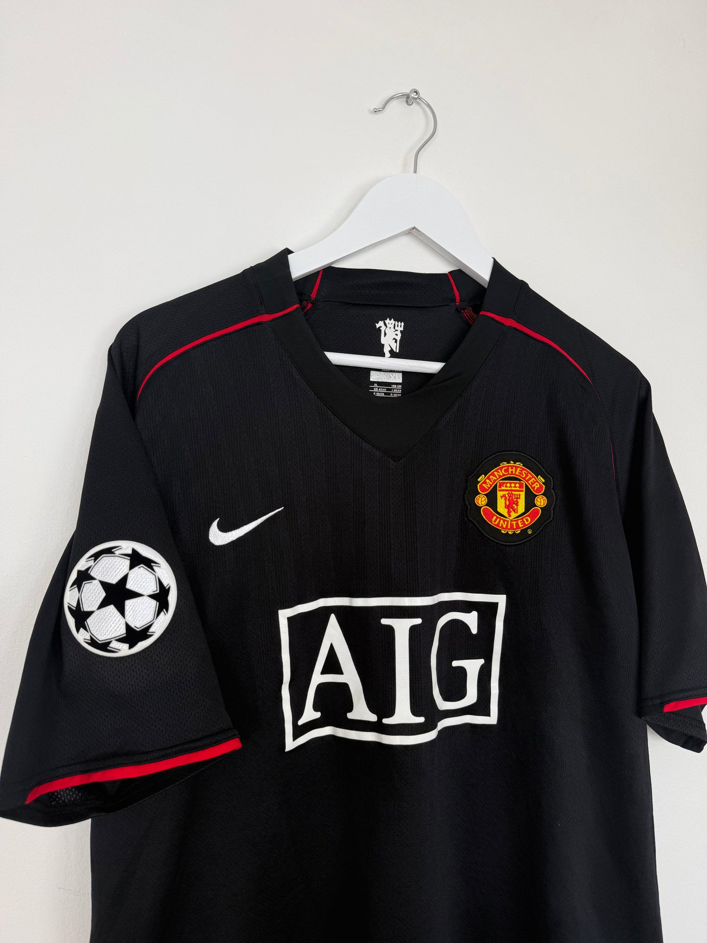 2007/08 Manchester United Away #7 Ronaldo UCL (XL)