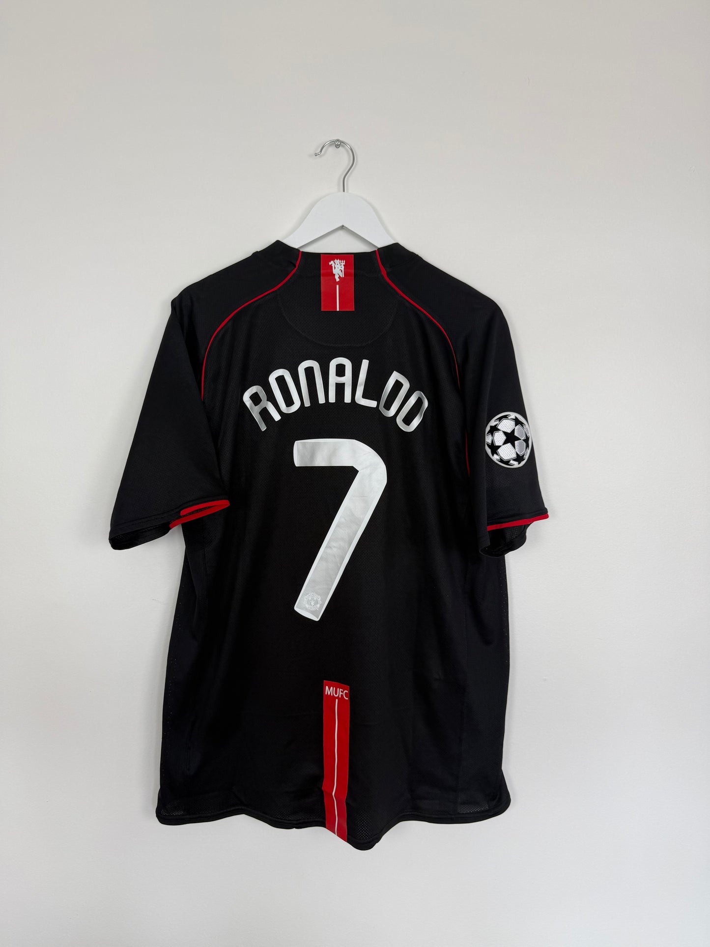 2007/08 Manchester United Away #7 Ronaldo UCL (XL)