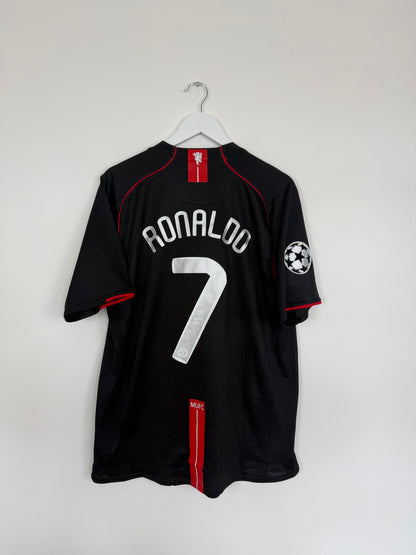 2007/08 Manchester United Away #7 Ronaldo UCL (XL)