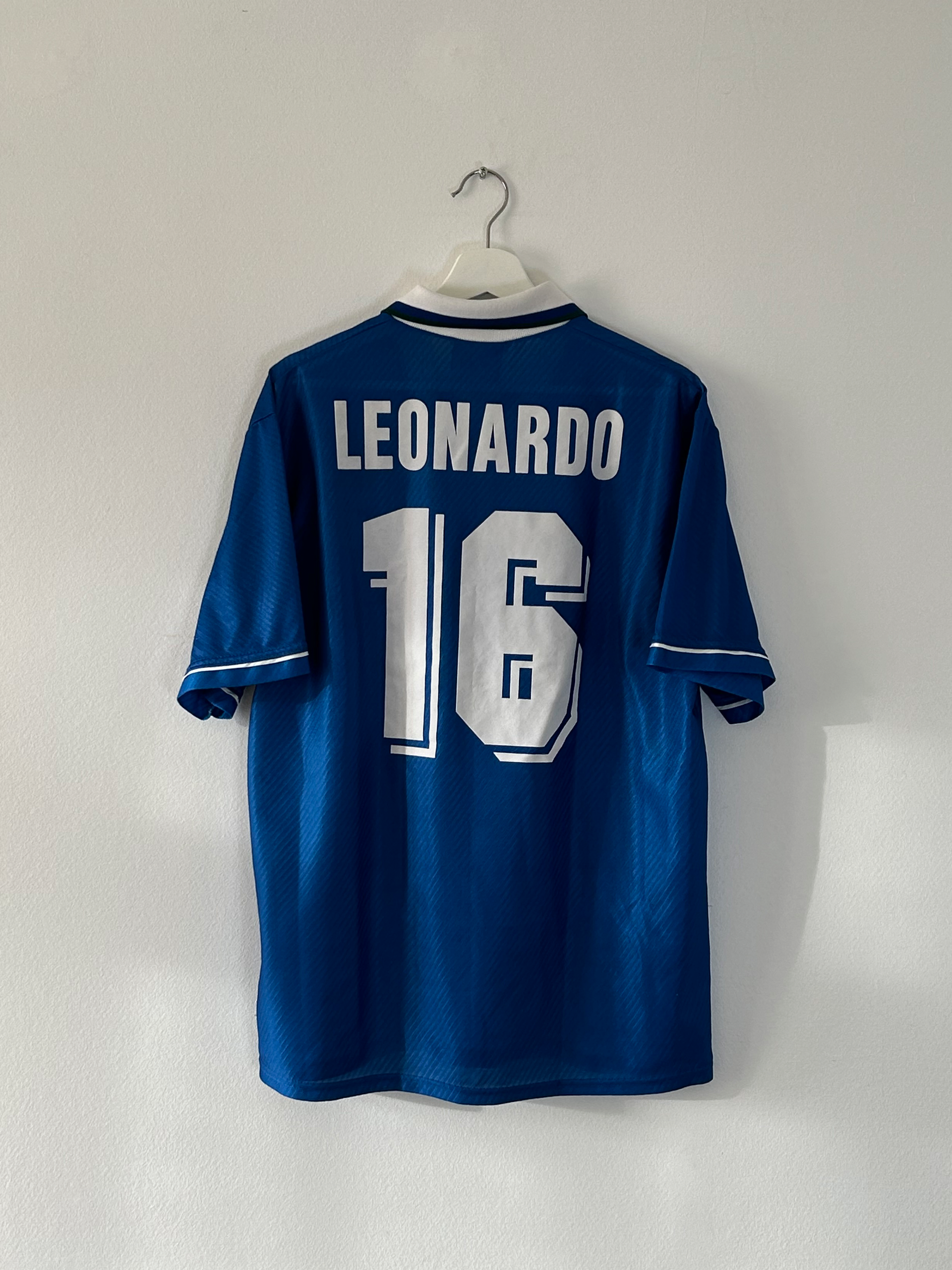 1994 Brazil Leonardo #16 Away (L) – Football Curated
